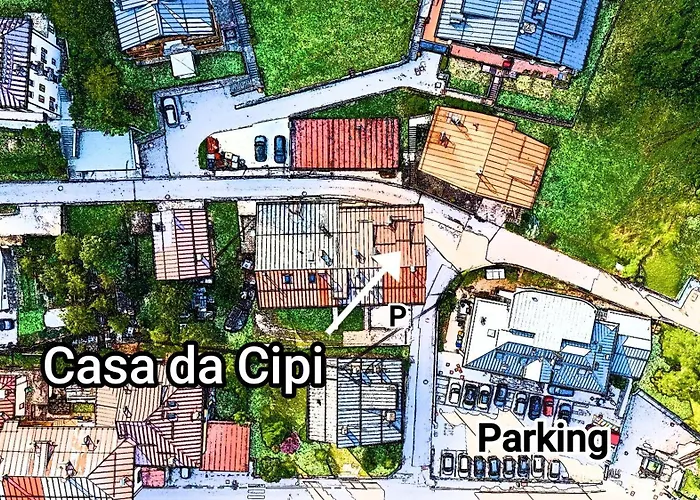 Проживание в семье Casa Da Cipi *